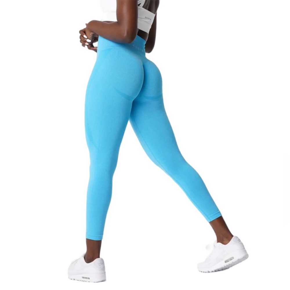 Nvgtn blue contour seamless leggings size Large
